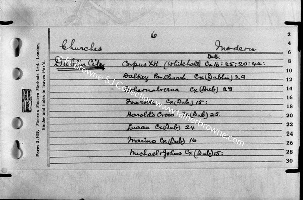 FR BROWNES INDEX